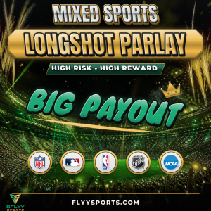 LONGSHOT PARLAY LOTTERY TICKET ( NFL TICKET )