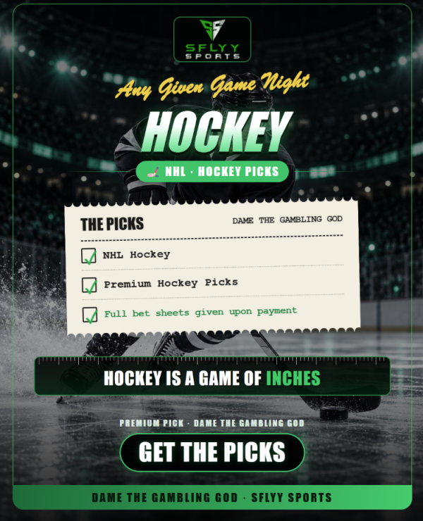 NHL TOTAL OF THE DAY 7:30 PM EST